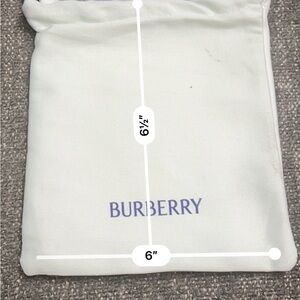Burberry dust bag good for wallets